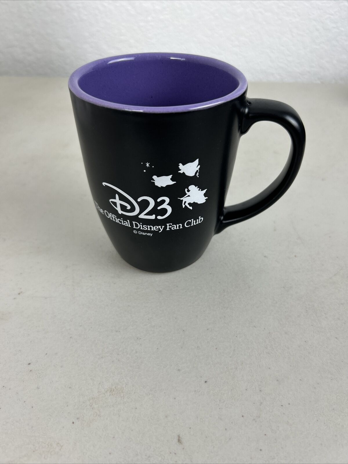 RARE HTF DISNEY D23 OFFICIAL FAN CLUB COFFEE MUG NOT SOLD TO THE PUBLIC