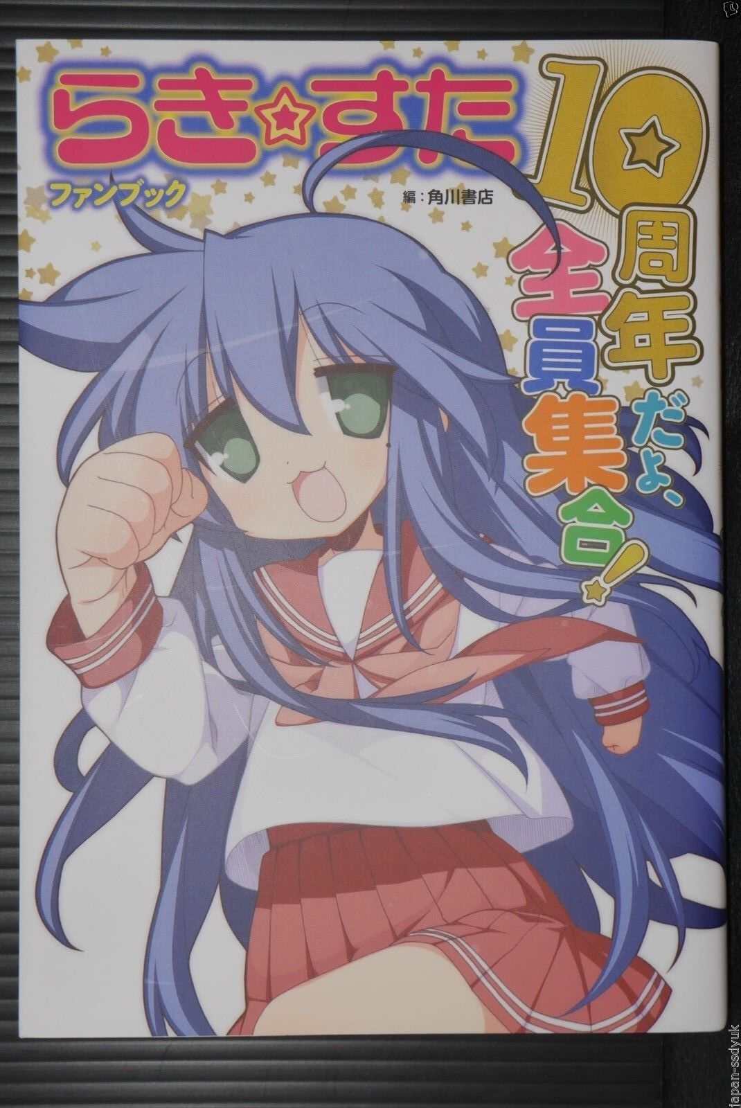 Lucky Star 10th Anniversary Fan Book -by Kagami Yoshimizu from JAPAN