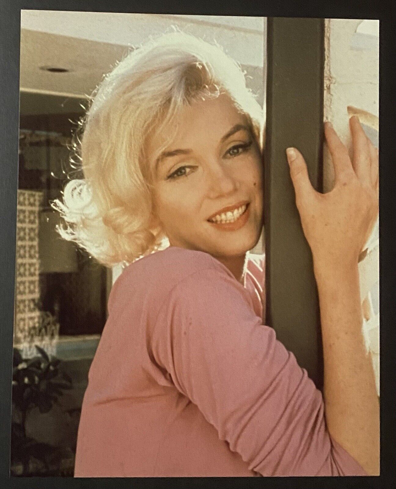 1962 Marilyn Monroe Original photograph by George Barris Stamped Hollywood CA