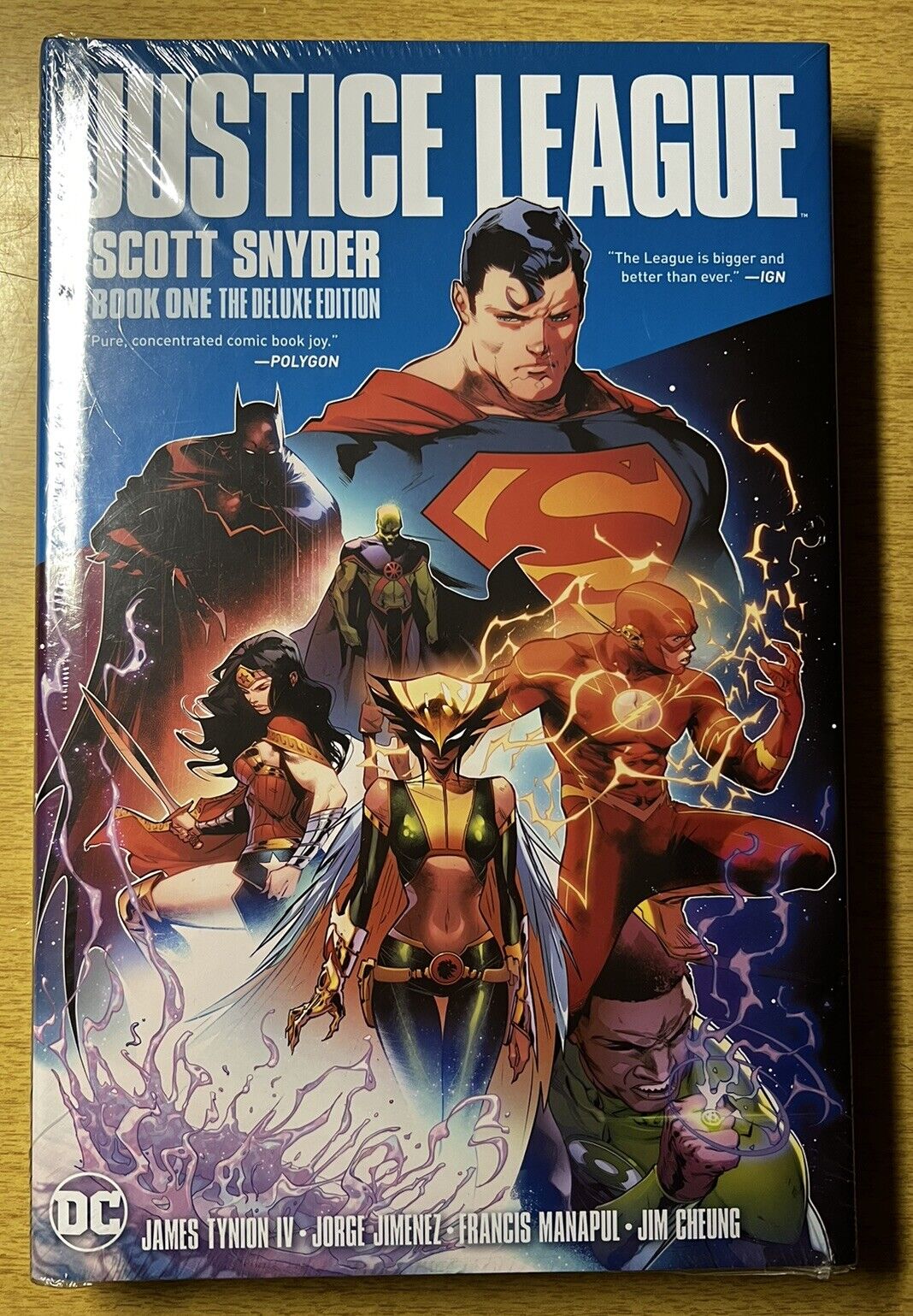 DC Justice League by Scott Snyder the Deluxe Edition #1 - Brand New Sealed