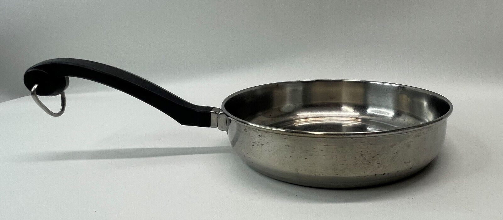 NYC USA Farberware 8” Inch Fry Pan Skillet Aluminum Clad Stainless Steel No Lid