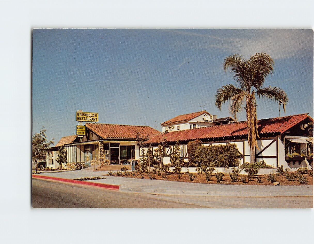 Postcard Griswold's Restaurant Claremont California USA