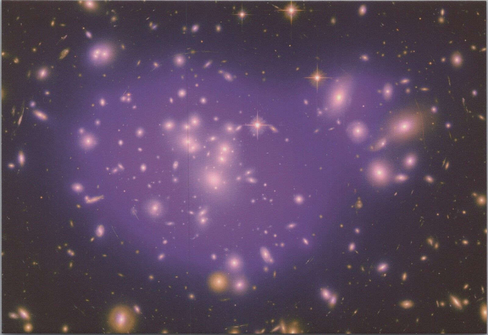 MR ALE NEW NASA Cosmos Postcard Series~ Dark Matter Map UNP 5635.2