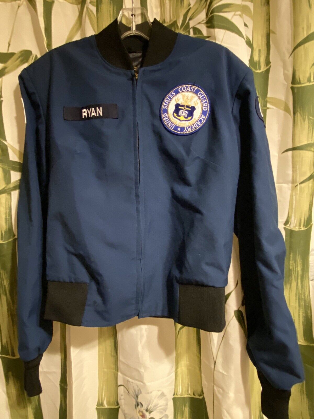 Vintage Neptune Garment Co. US Coast Guard Academy Blue Jacket