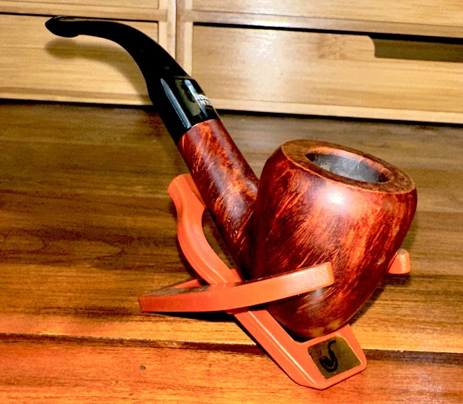 Restored HandCrafted  Ben Wade Bent Clincher Vintage Pipe-RTS  Orgnl Stem+Extras