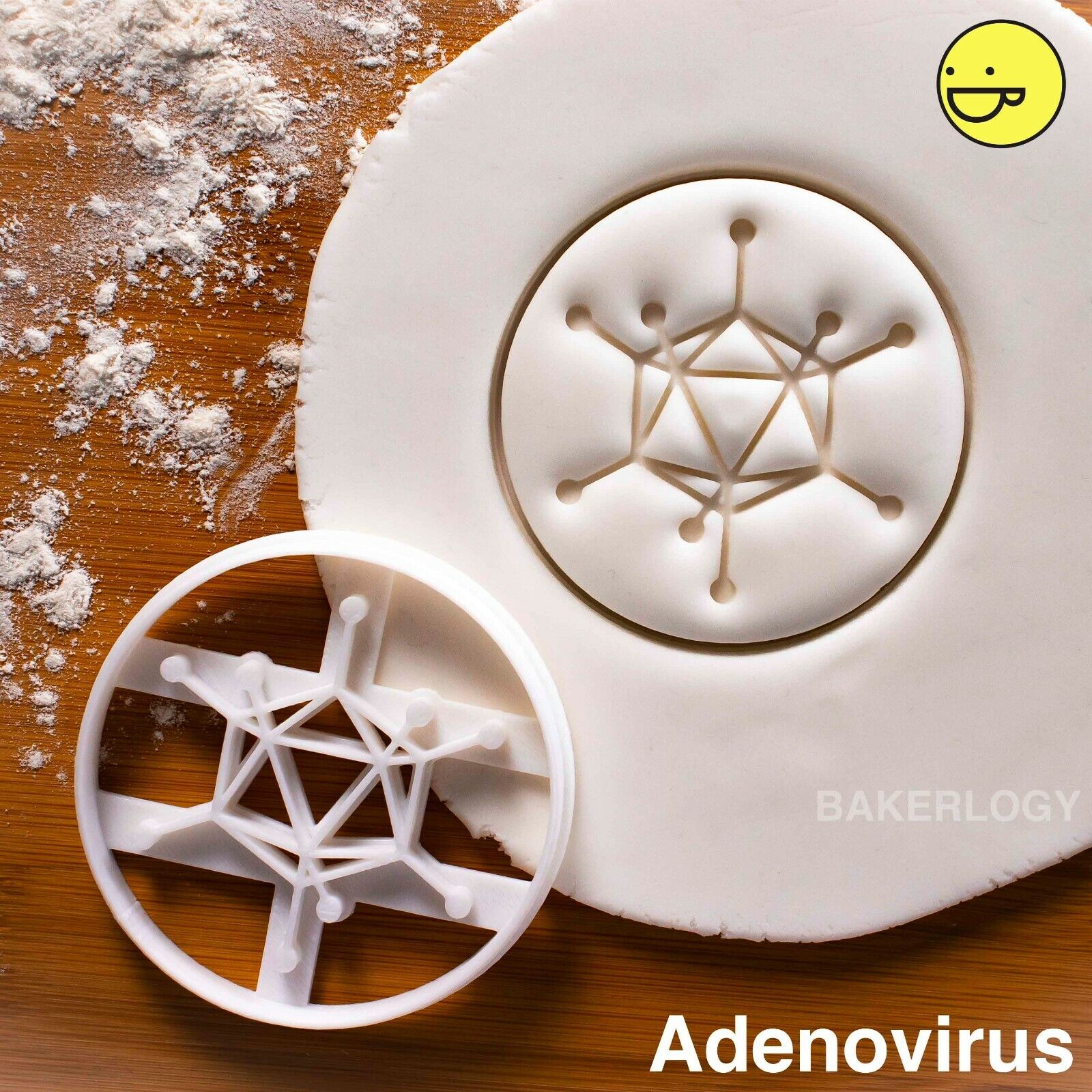 Adenovirus cookie cutter Microbiology laboratory science research virus vector