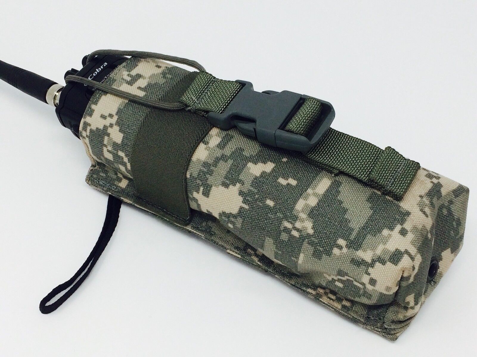 New Initial Attack US Army Military Radio Comms Molle Pouch Digital Camo ACU