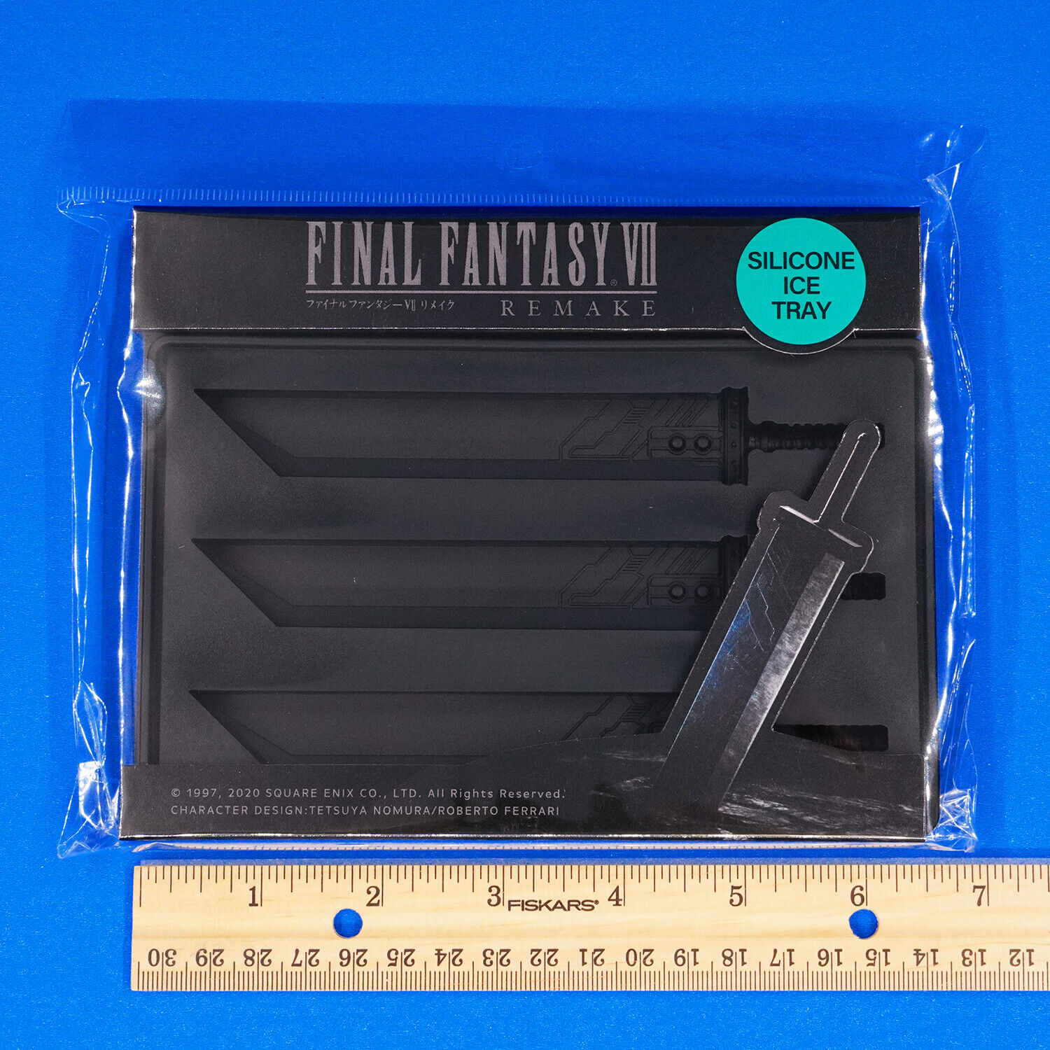 Final Fantasy VII Cloud Buster Sword Silicone Ice Cube Tray Mold Remake Rebirth