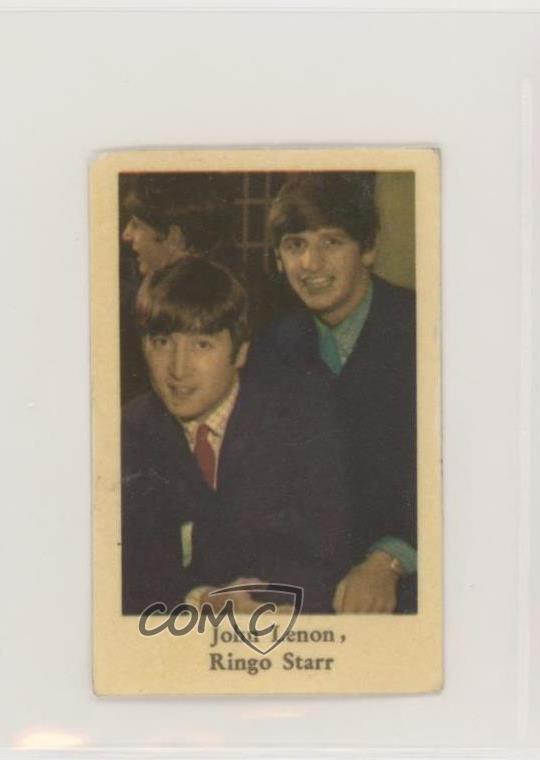 1964 Dutch Gum Unnumbered Set 1 John Lennon Ringo Starr f5h