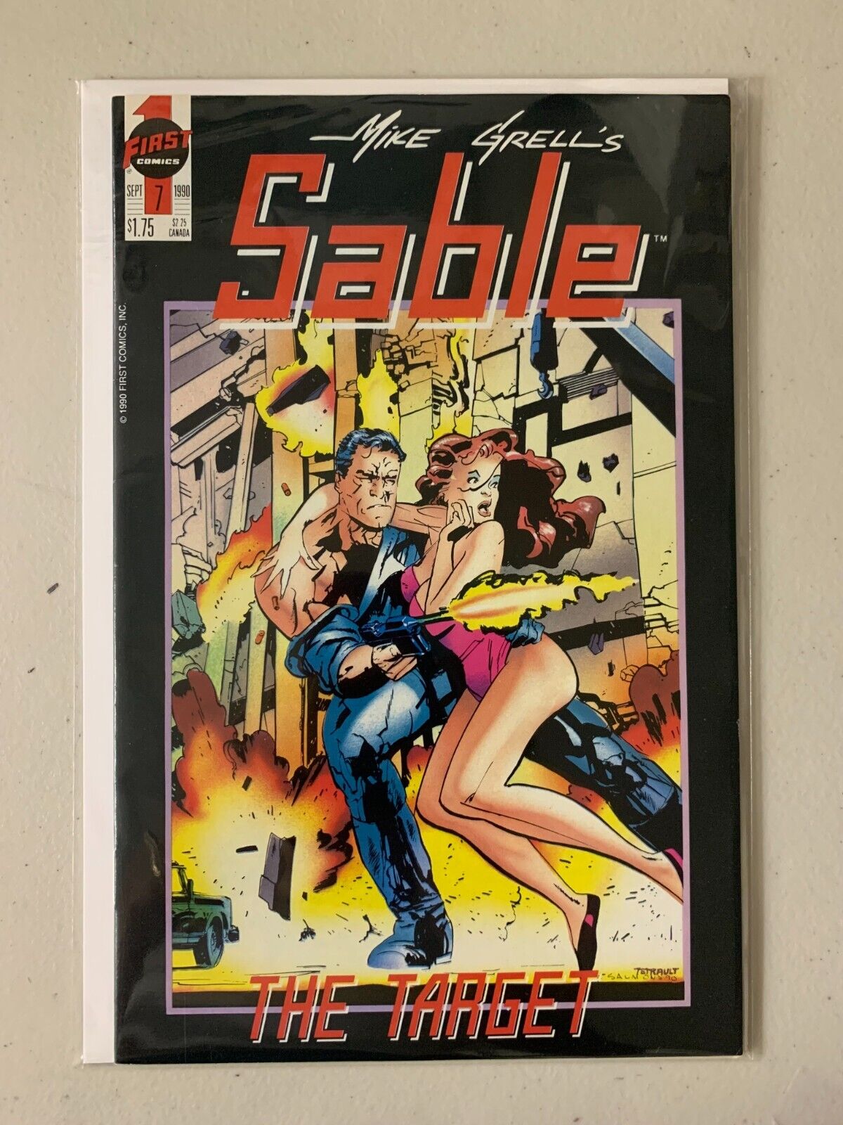 Mike Grell\'s Sable #7 First Comics 6.0 (1990)