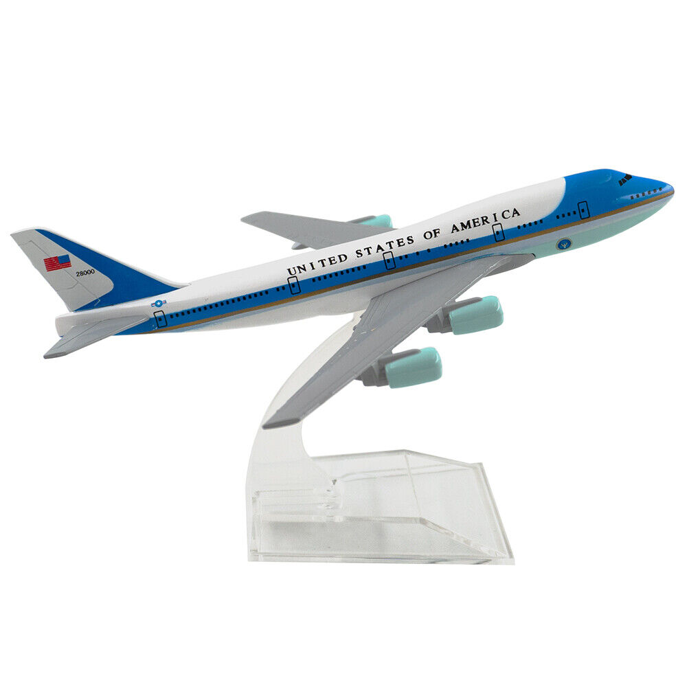 16cm Aircraft Boeing 747 Air Force One 16cm Alloy Plane B747 Model Toys Gift