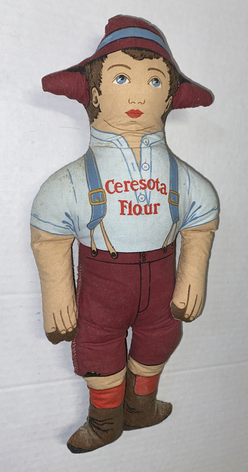 Vintage Ceresota Flour Advertising 14” Toy Doll Bread Promo Prop