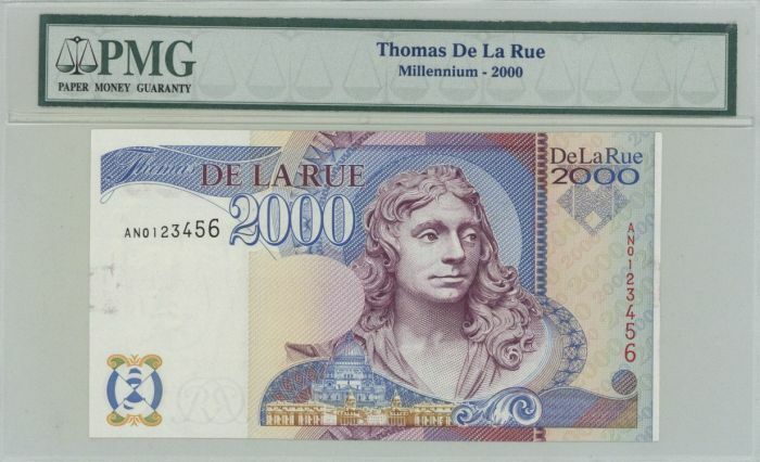 Thomas De La Rue, Millennium - Foreign Paper Money - Foreign