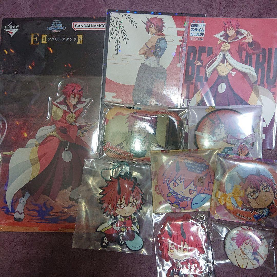 That Time I Got Reincarnated as a Slime item lot Acrylic stand Benimaru Various