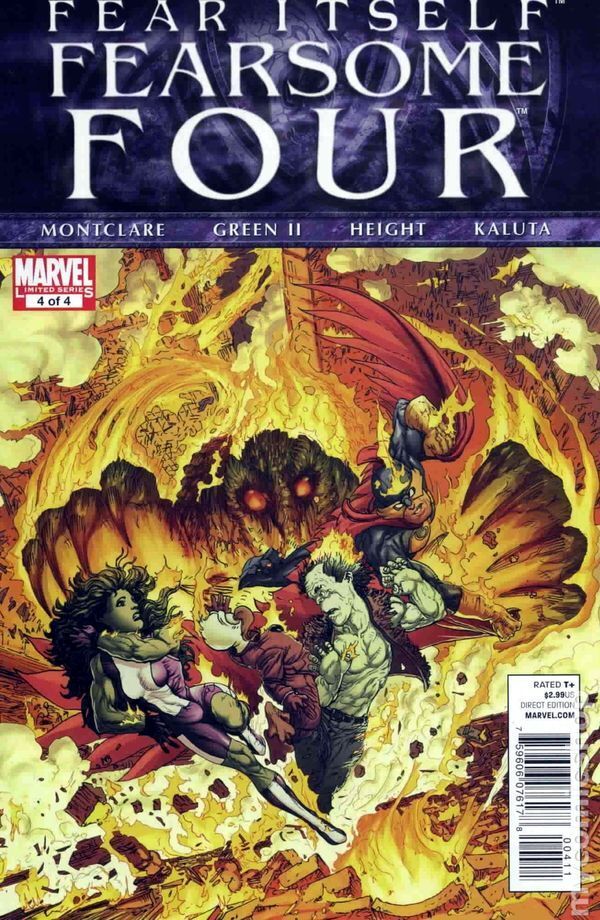 Fear Itself Fearsome Four #4 VF 2011 Stock Image