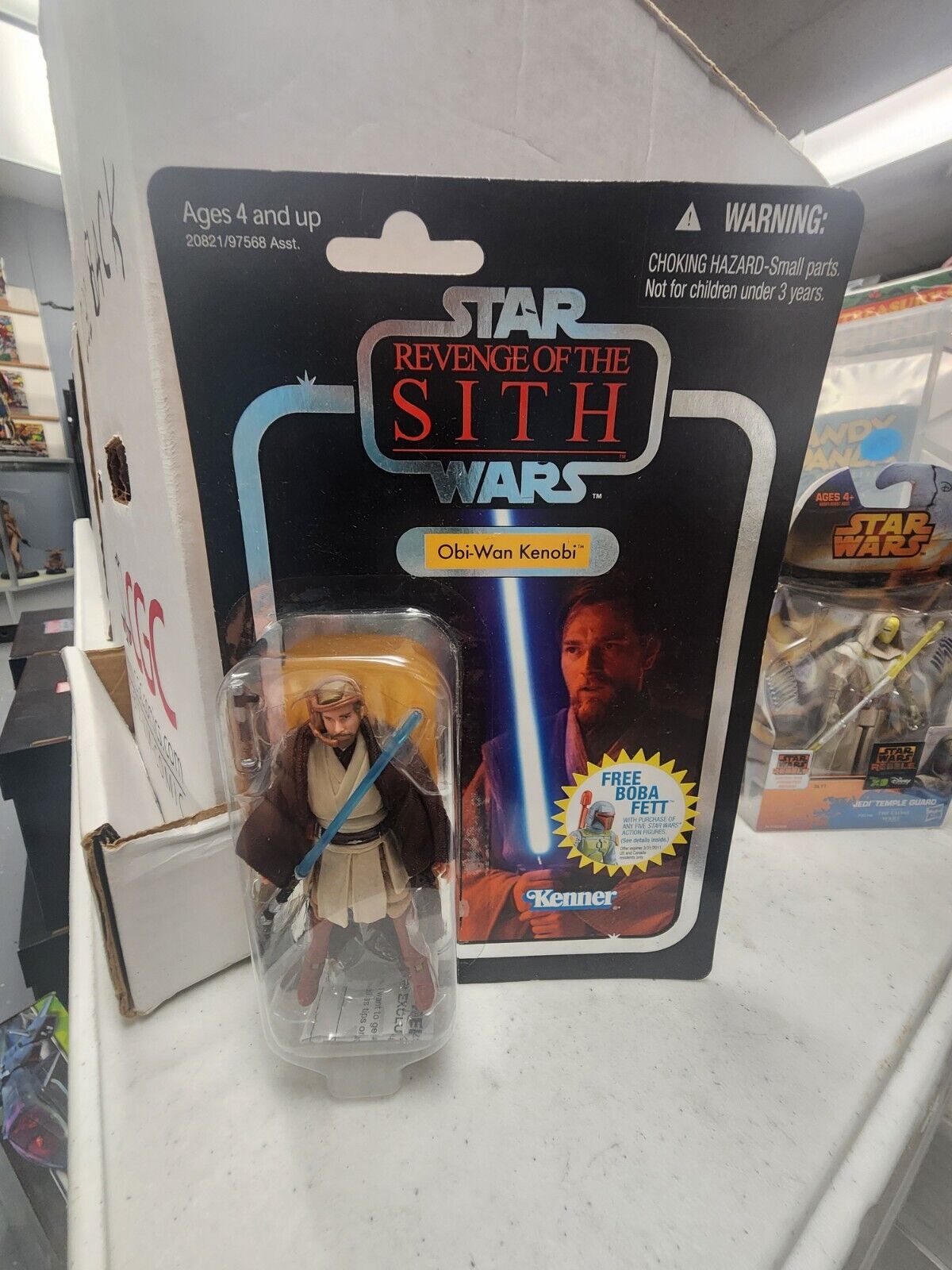 Star Wars Revenge Of The Sith Obi-Wan Kenobi. Mint In Package