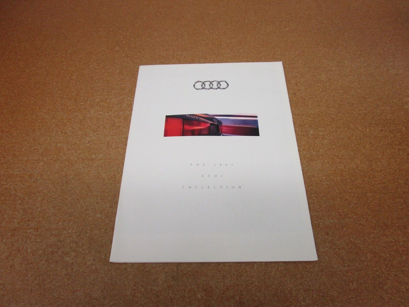 1993 Audi Full Line V8 100 90 S4 Quattro sales brochure ORIGINAL 16 pg folder