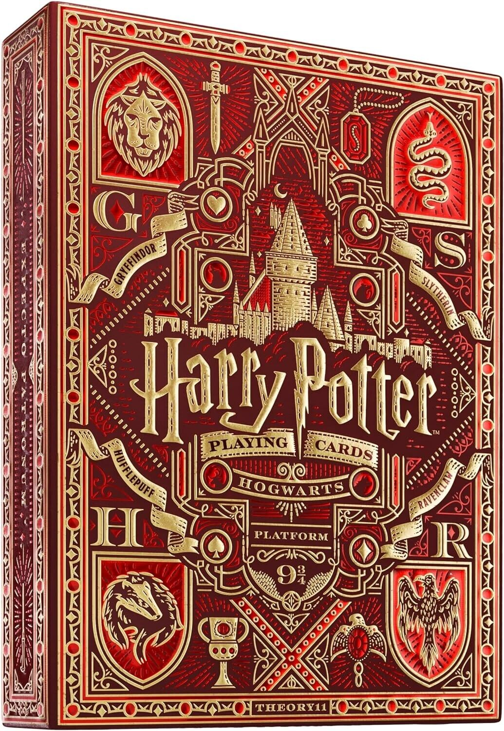 👍 theory11 Harry Potter Edition Premium Playing Cards RED Griffindor LOW PRICE
