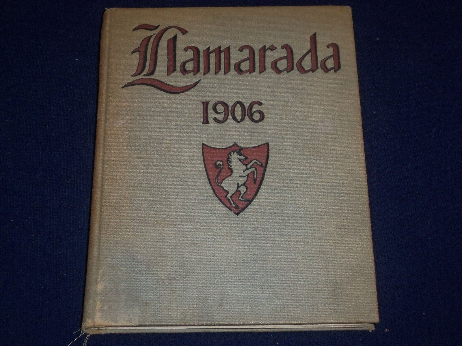 1906 THE LLAMARADA MOUNT HOLYOKE COLLEGE YEARBOOK - MASSACHUSETTS - YB 479