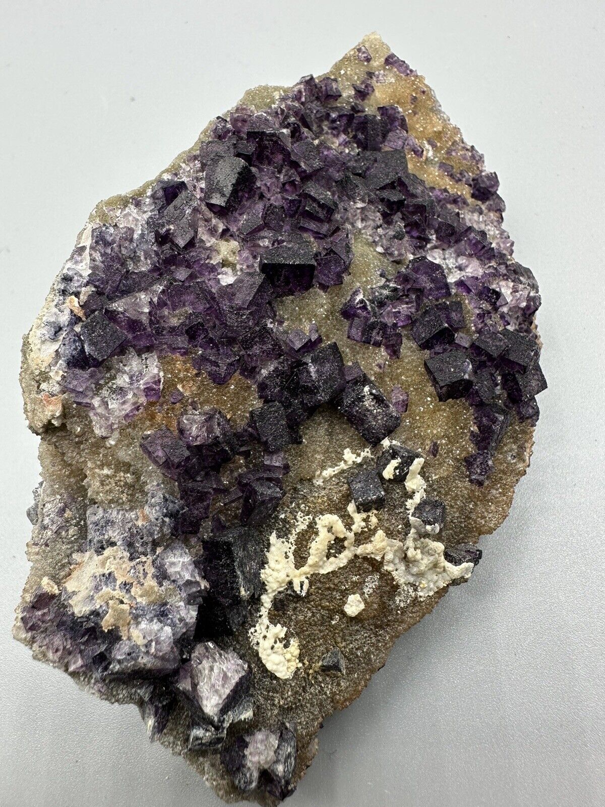 Purple Fluorite Specimen from Rossport Ontario Canada