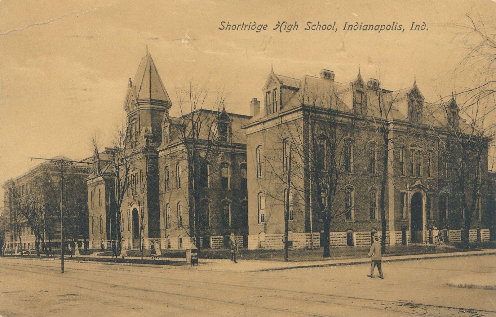 INDIANAPOLIS IN - Shortridge High School - 1910