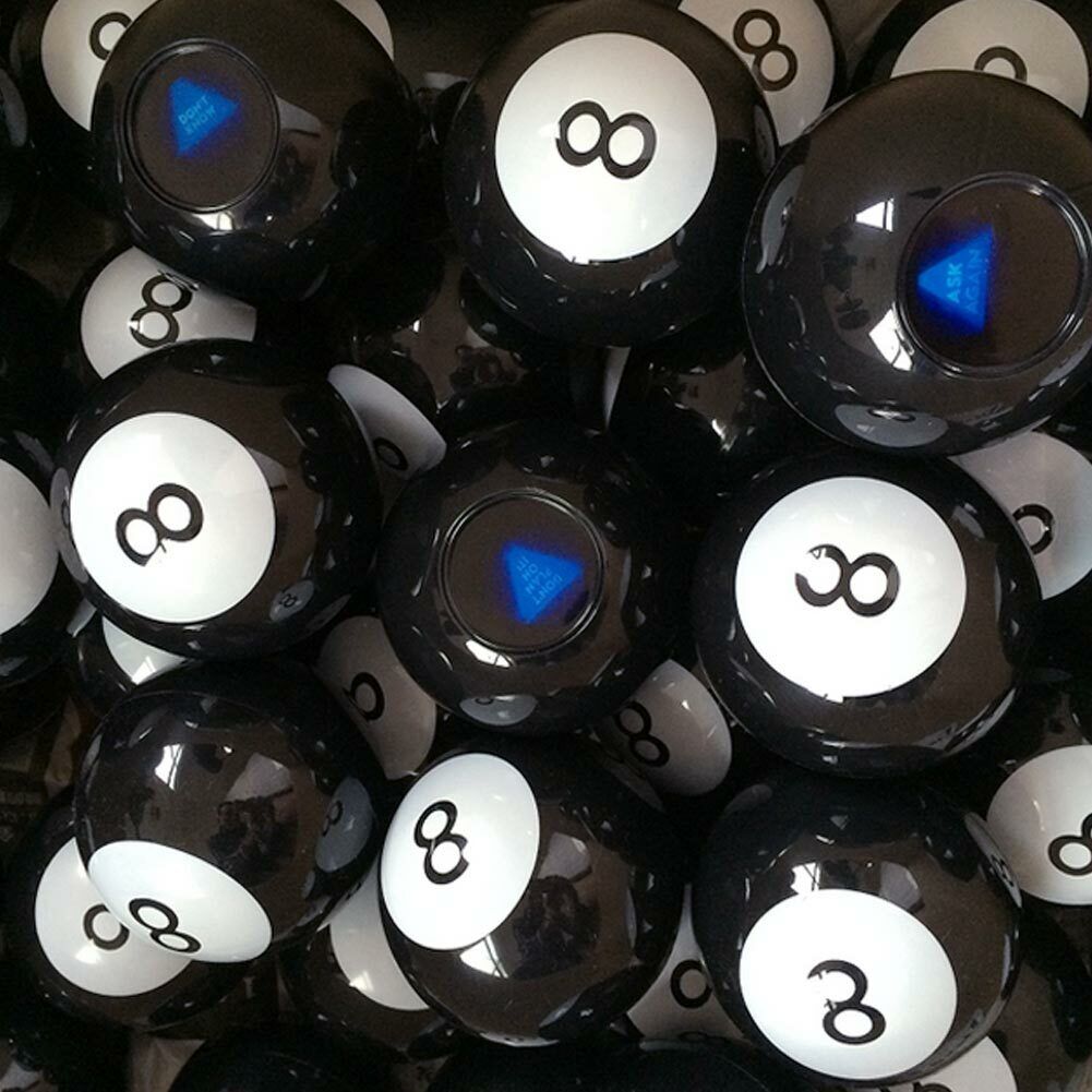 8 DECISION BALL - EIGHT PREDICTION GAME TOY MYSTIC BLACK MAKER Q1L5 Bid