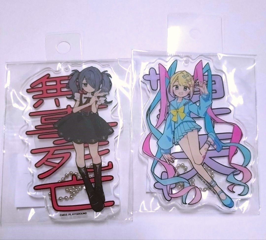 Needy Girl Overdose Exhibition Vol.2 Ame-chan Angel-chan Acrylics key-chain set