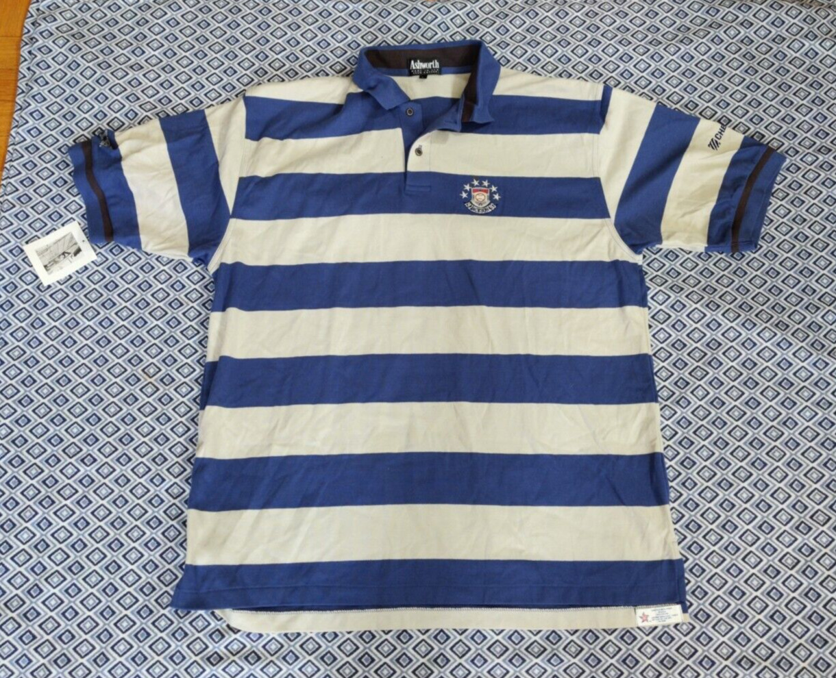 IBM Hall of Fame  polo shirt Vintage 1993 Ashworth  NEW Size XL  Jackson