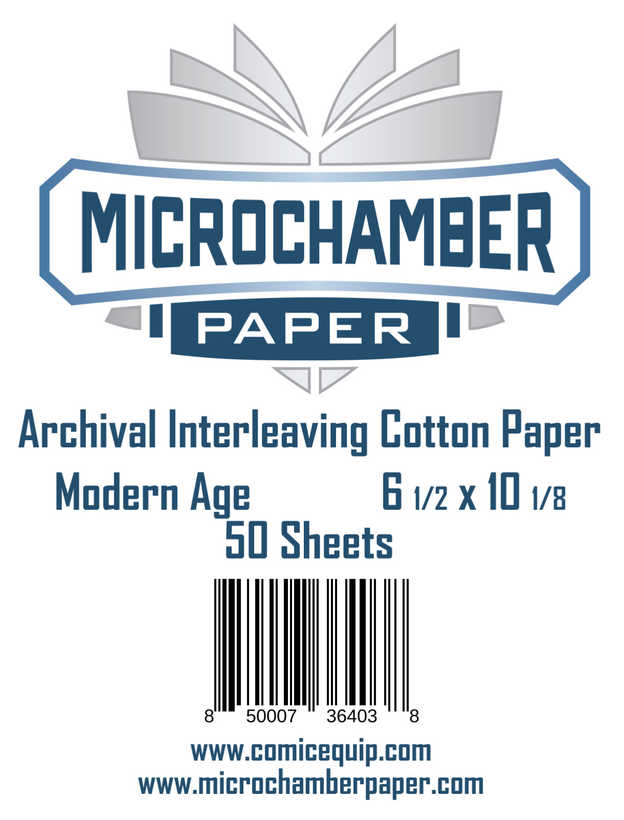 MicroChamber Paper Standard Size 50 Sheets 6-1/2