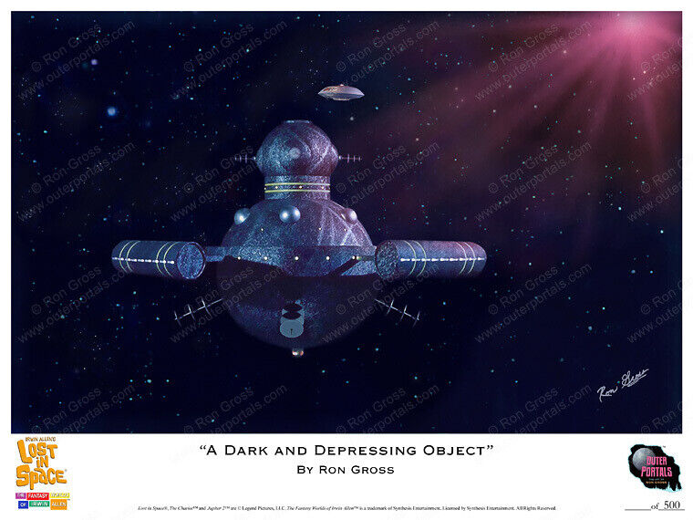 Lost in Space - A Dark and Depressing Object Ron Gross Art Print #44