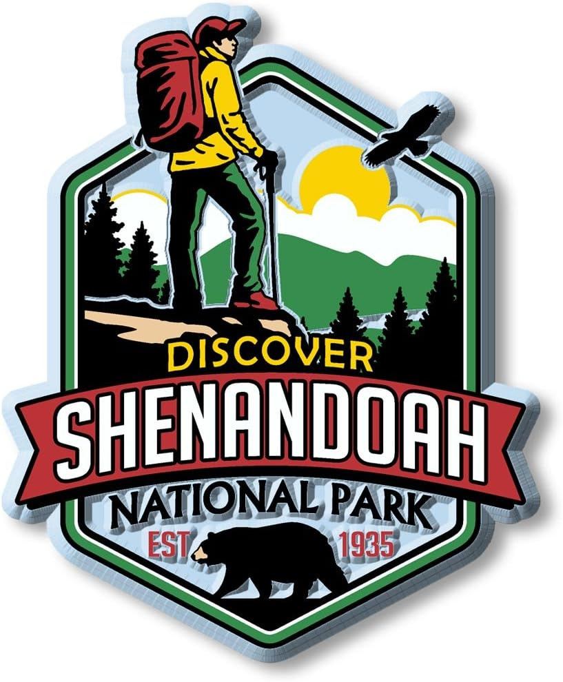 Shenandoah National Park Magnet by , 2.9\