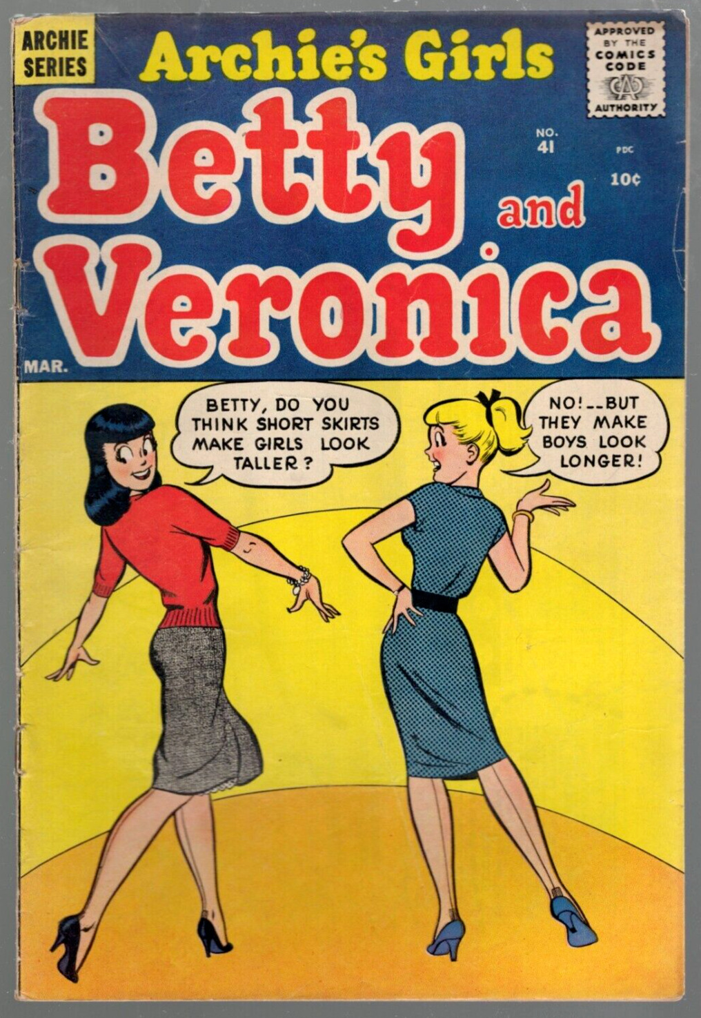 Archie's Girls Betty and Veronica #41 1959 VG/FN 5.0
