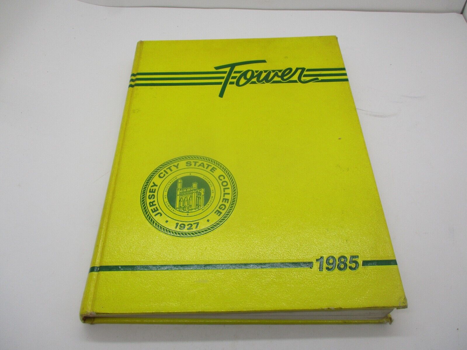 1985 TOWER JERSEY CITY NEW JERSEY STATE COLLEGE YEARBOOK