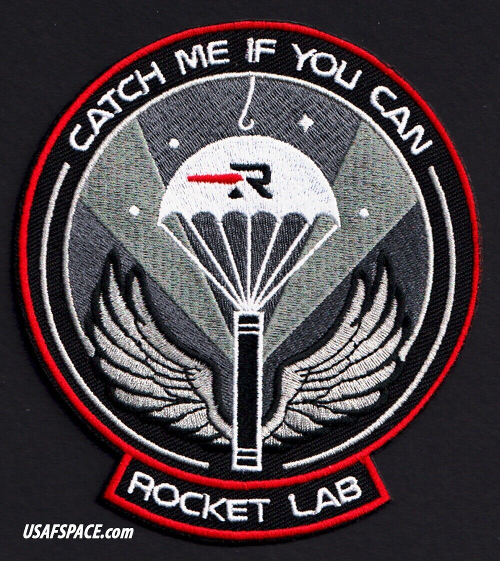 ROCKET LAB 32- CATCH ME IF YOU CAN -ELECTRON- Mission MAHIA SPACE Launch PATCH