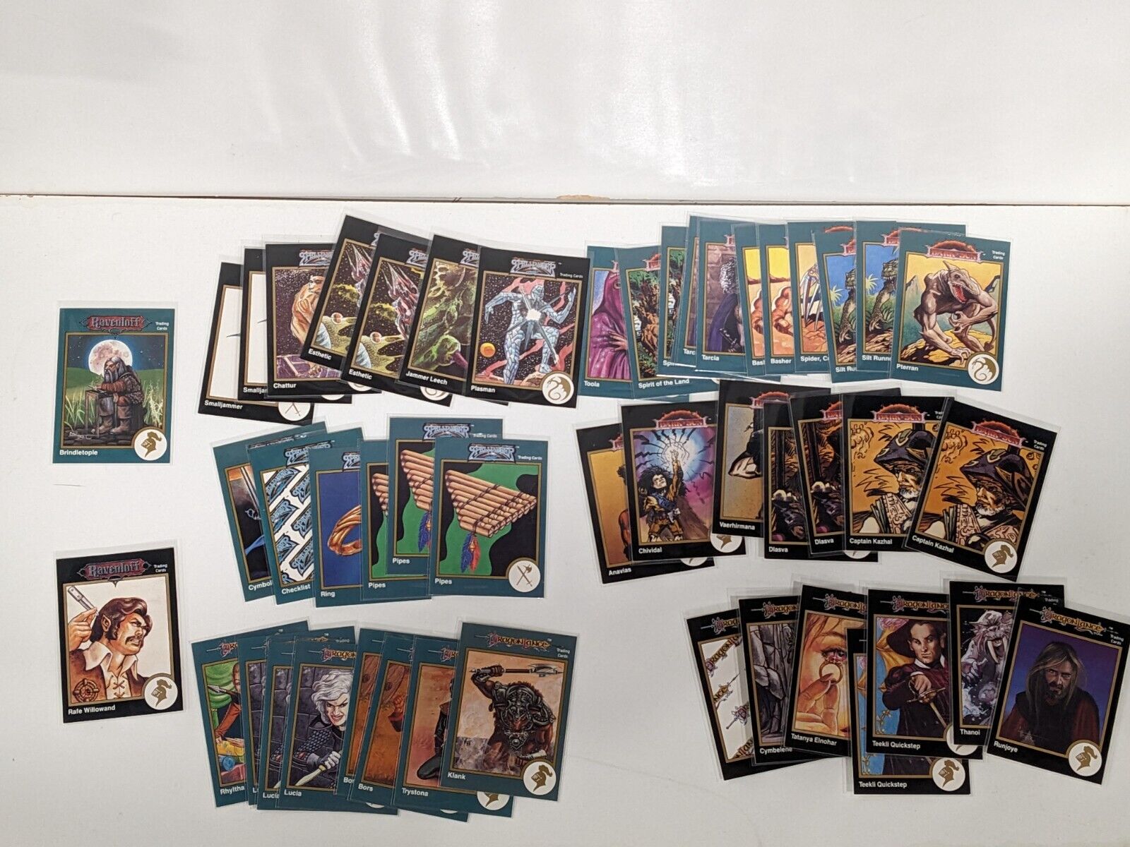 1992 1993 TSR Advanced Dungeons & Dragons Trading Cards 49 CARDS TOTAL