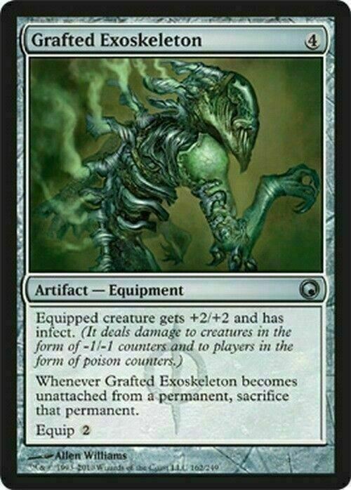 Grafted Exoskeleton ~ Scars of Mirrodin [ Excellent ] [ Magic MTG ]