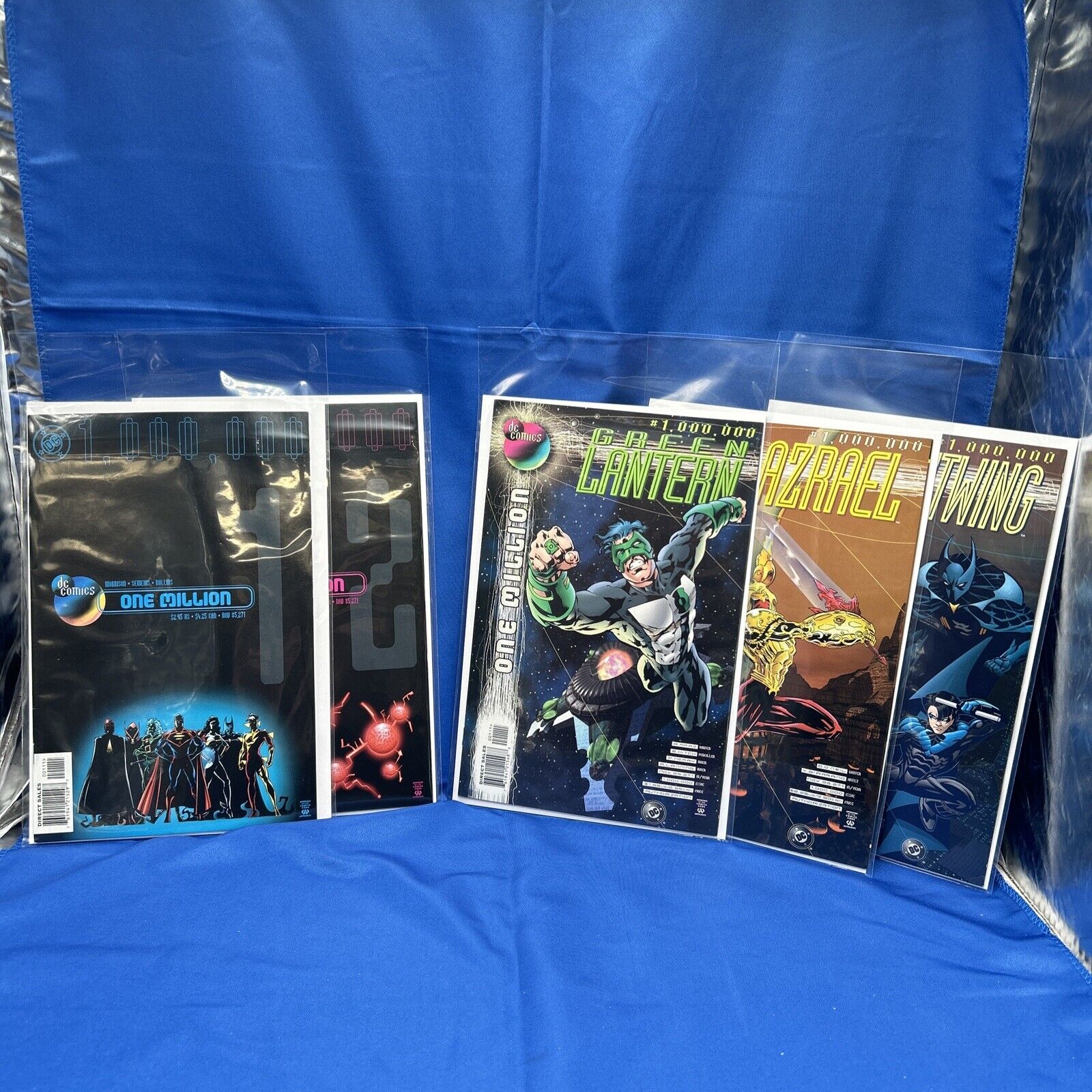 DC One Million (1998) #1 2 comic book Green Lantern Azrael Nightwing 5 Books