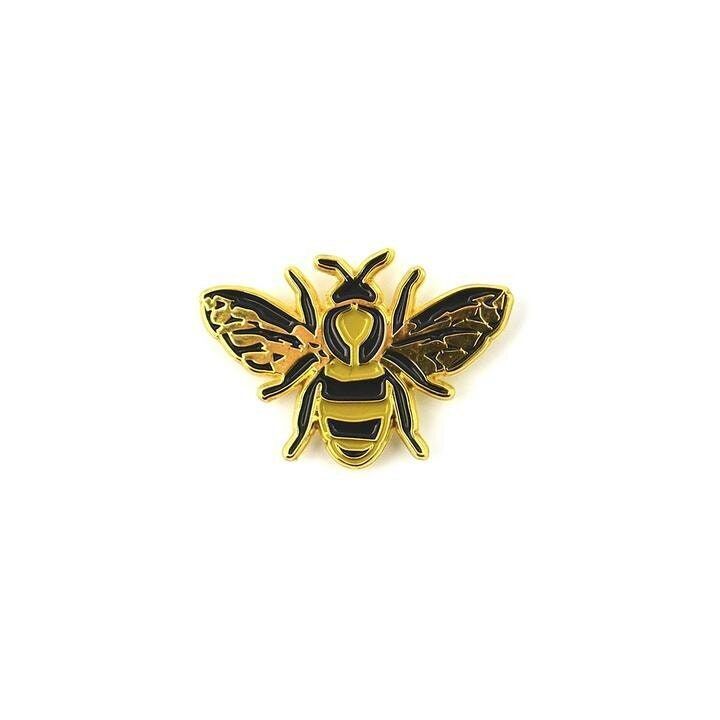 Save the Bees Pin Custom Lapel  The Worker Honey Bee Hat Pin