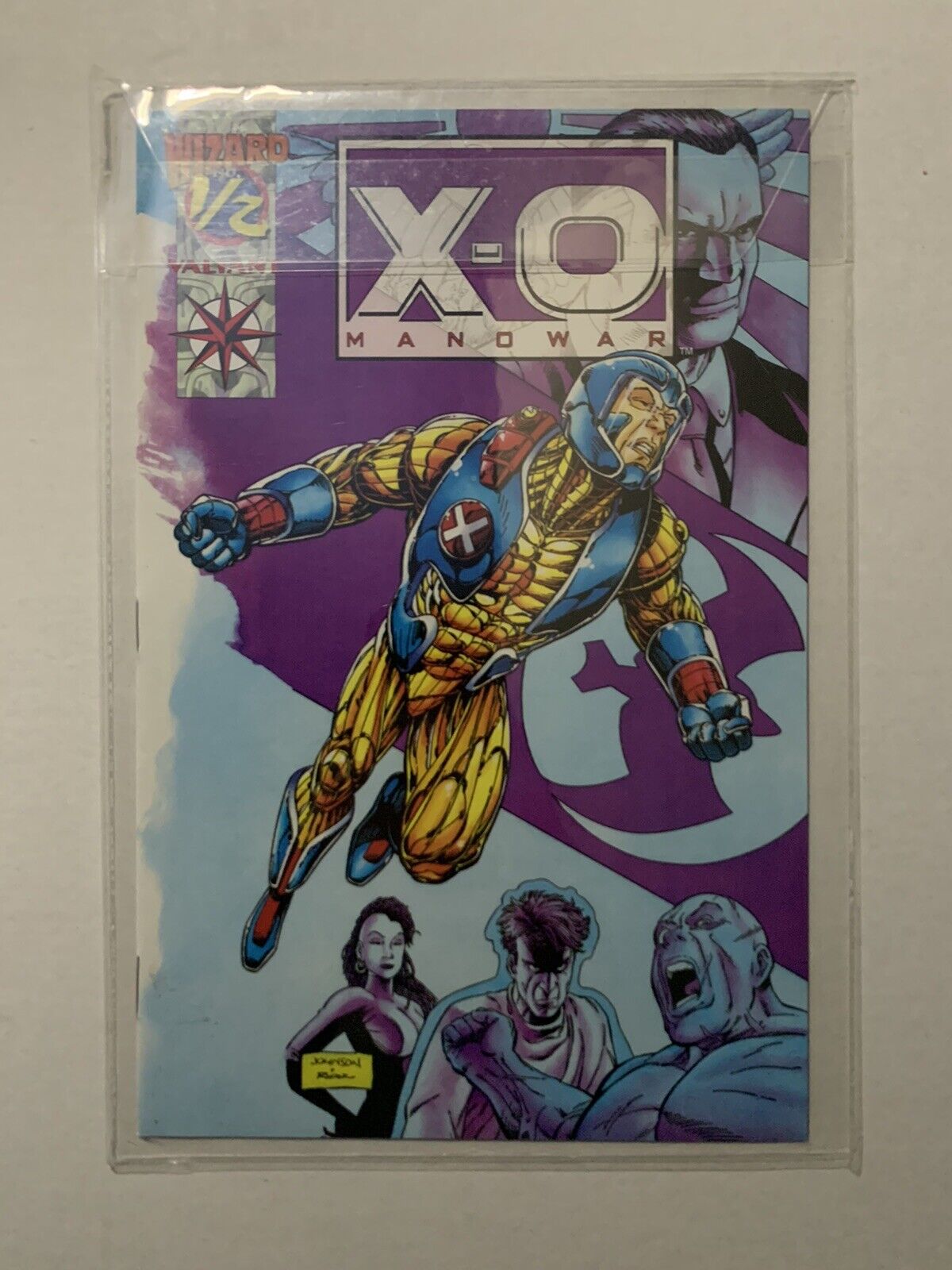X-O Manowar #1/2 Valiant Wizard (Mail-in Exclusive) Minty