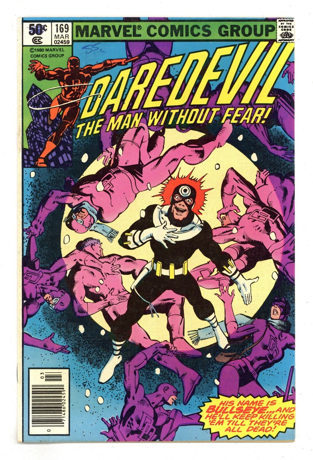 Daredevil #169N Newsstand Variant VG/FN 5.0 1981