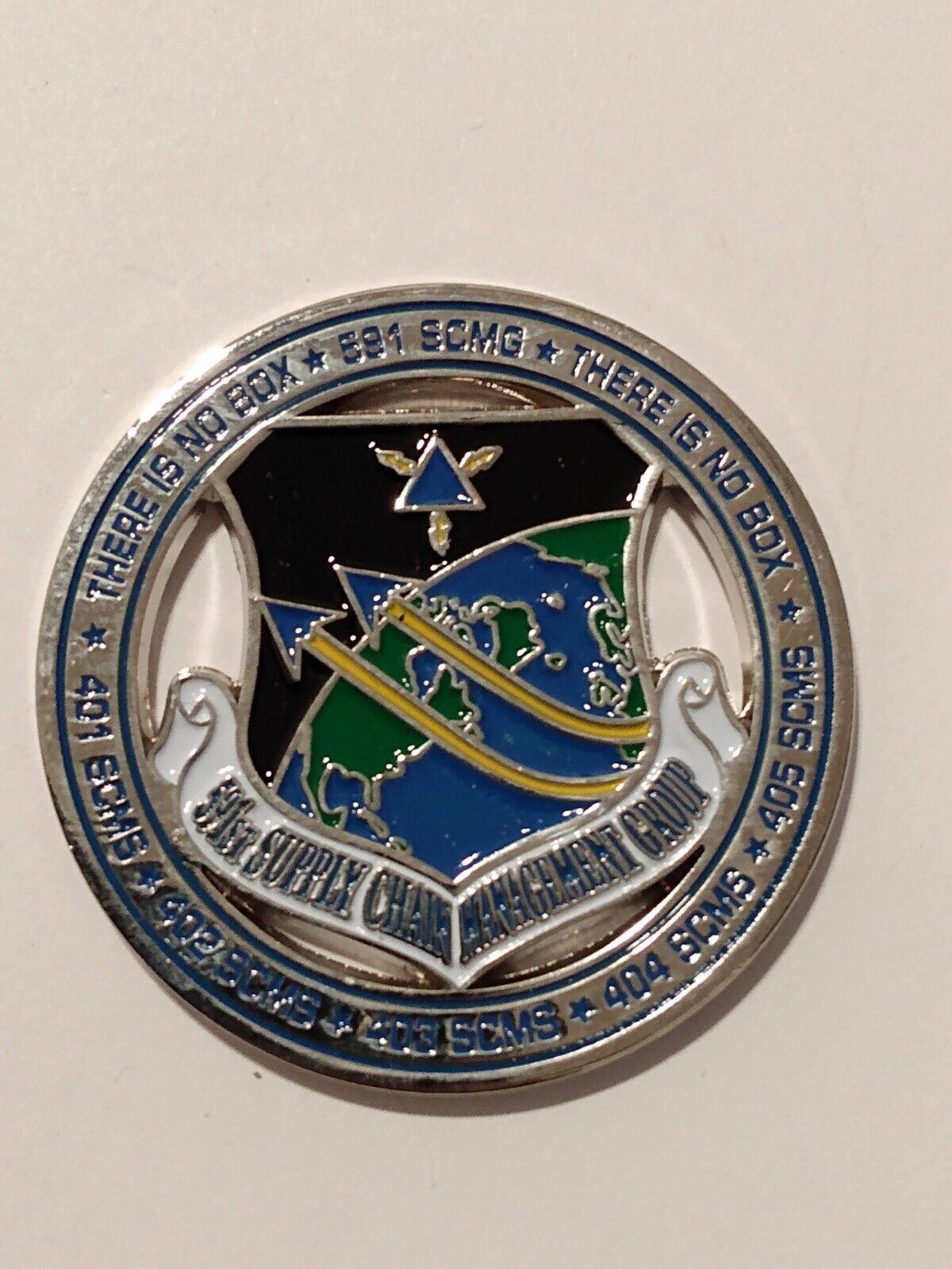 AF Global Logistics Support CTR 591st Supply Chain Challenge Coin