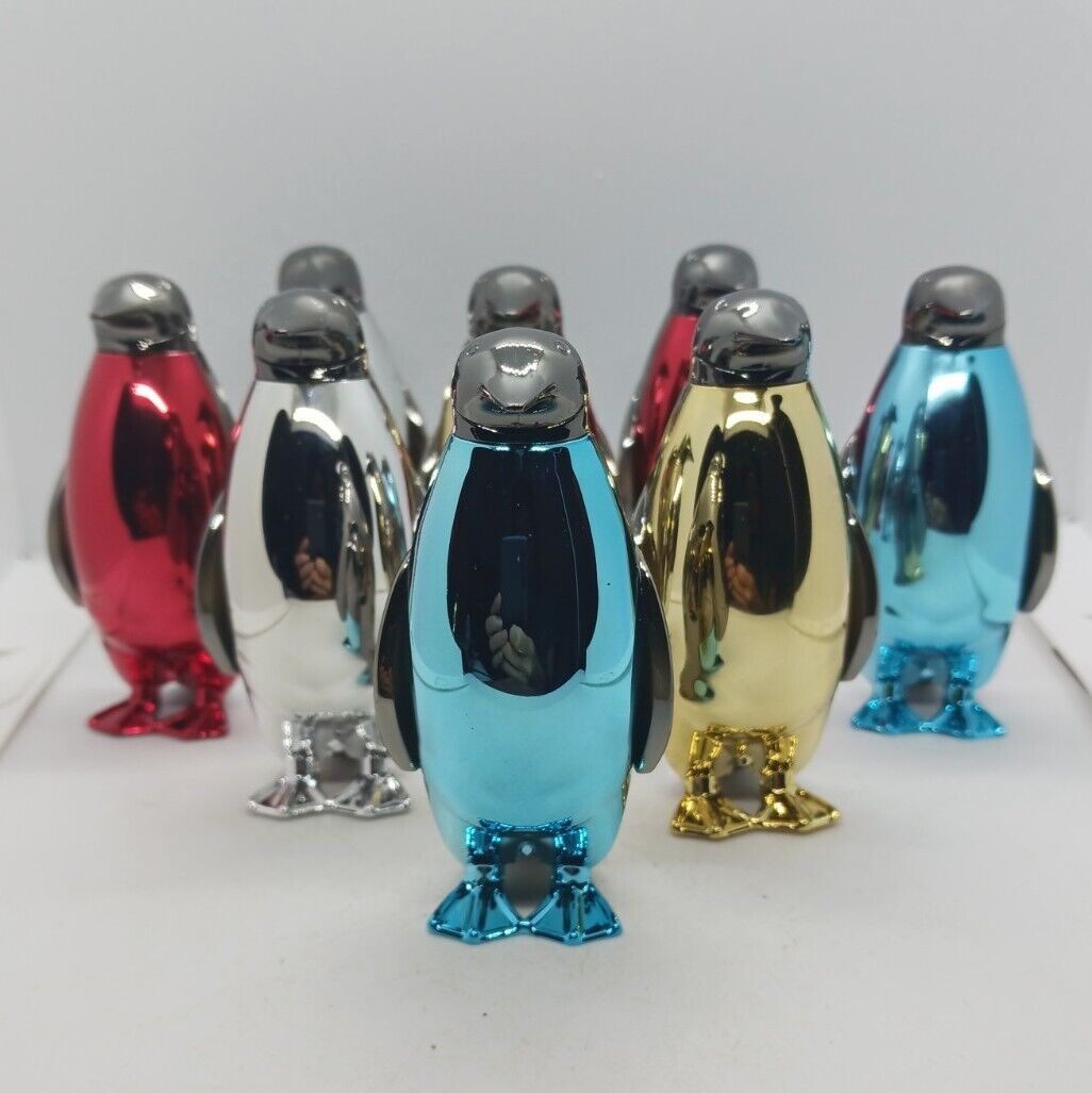 Penguin Lighter refillable Lighter Wholesale Lighter 10 Pack Cute Penguin Lighte