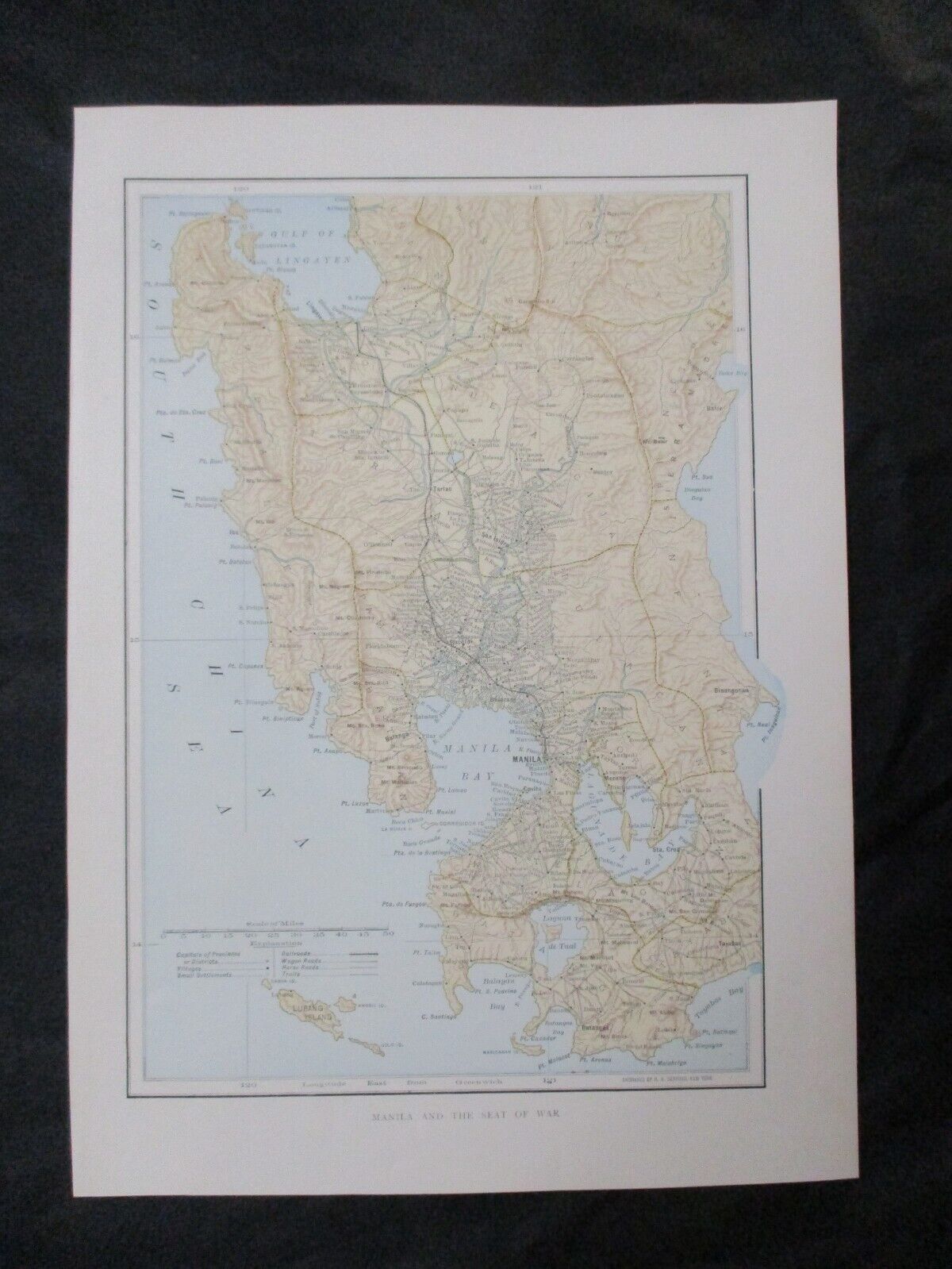 1899 Map Print - \