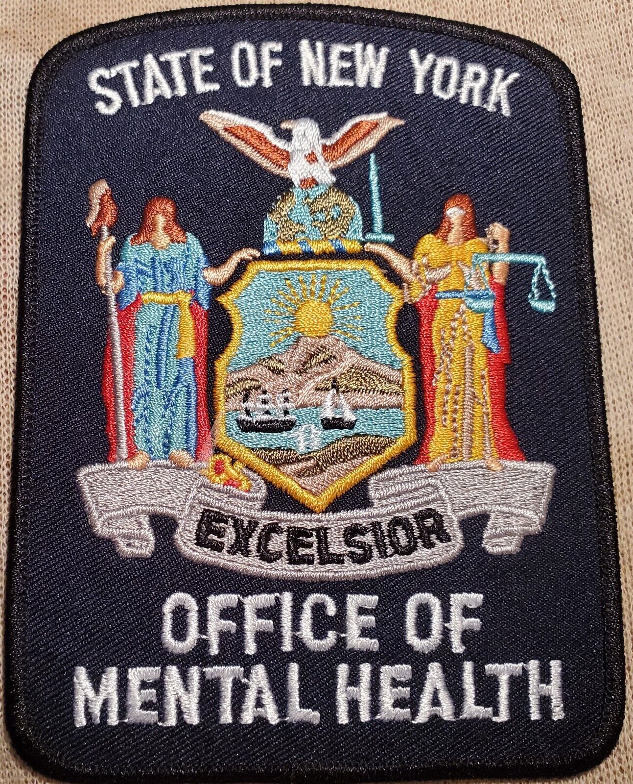 NY New York State Office of Mental Health Shoulder Patch