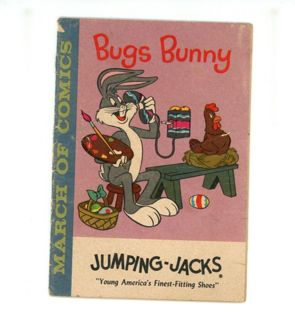 March of Comics #201 1959 GD+ Low Grade Jumping-Jacks Mini Comic Bugs Bunny