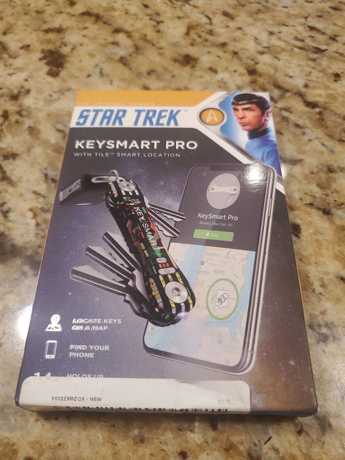 KeySmart Pro Star Trek TOS Edition w/ Tile Smart Location Technology 