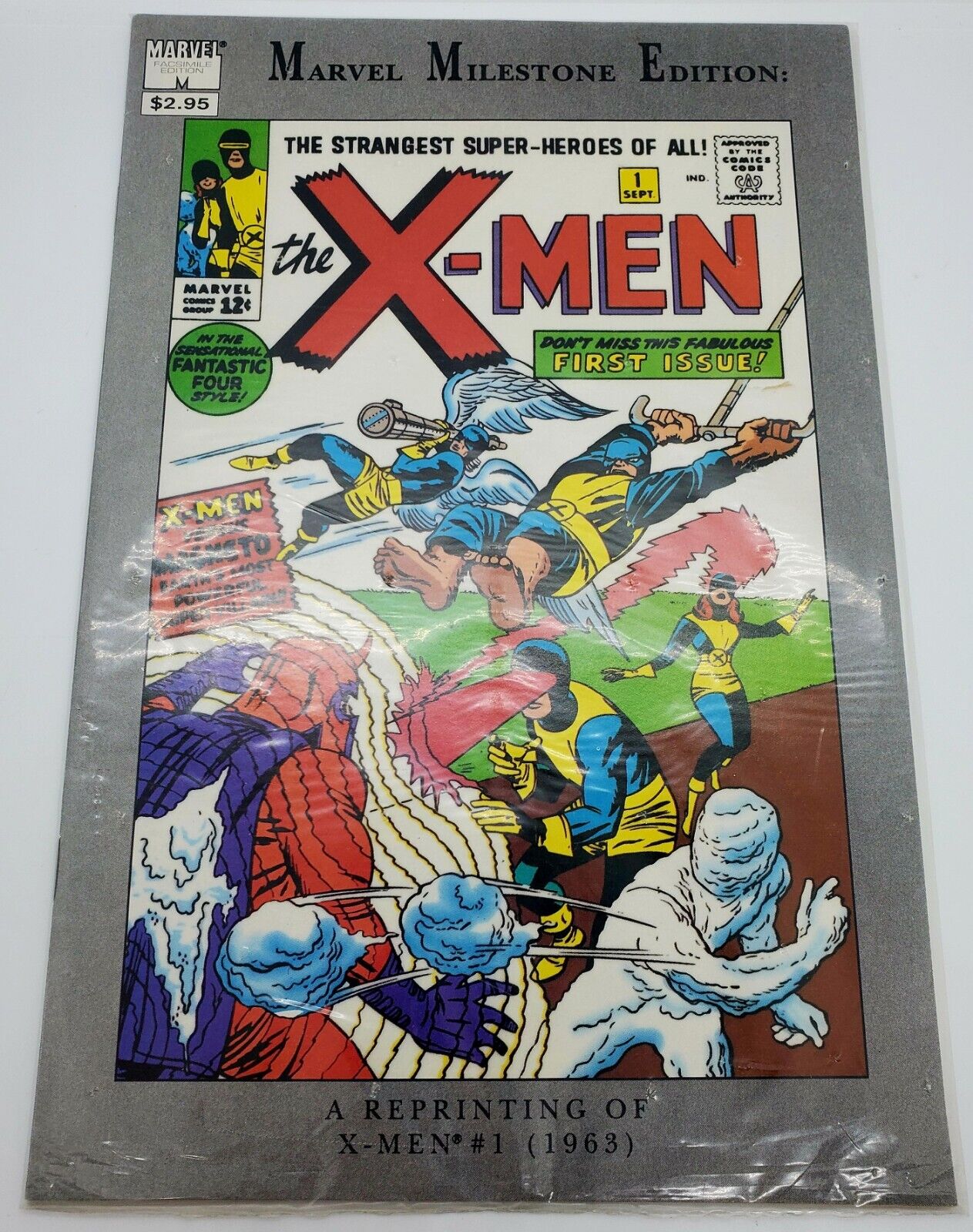 Sealed Marvel Milestone Edition X-Men #1 NM- Reprint 1963 ~ Marvel 1991 🔥