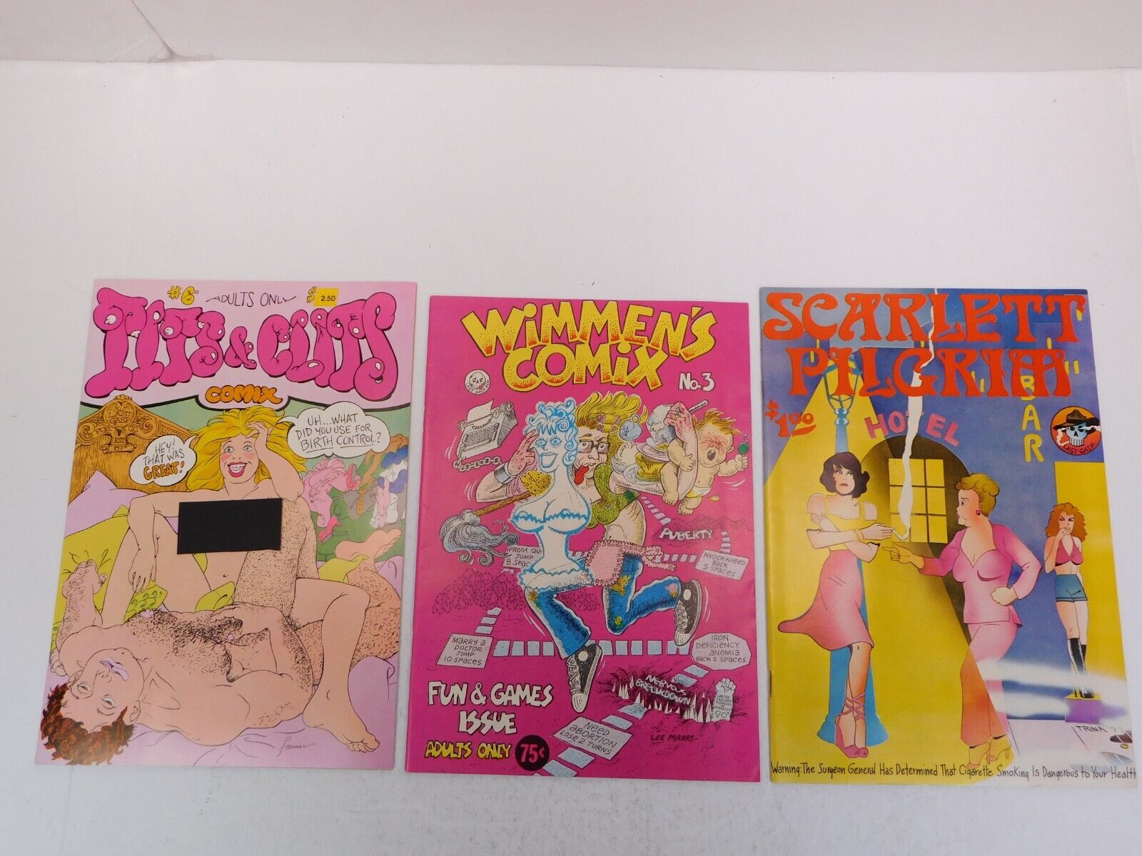 Feminist NMint- Underground Comics Lot - Women\'s Rights - Vintage Unread Comix