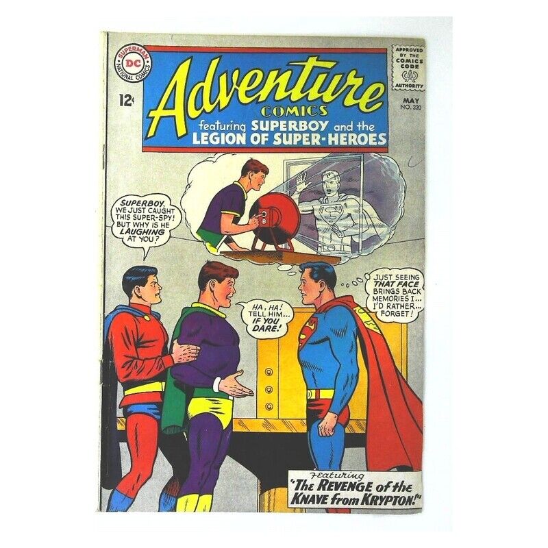 Adventure Comics (1938 series) #320 in Fine minus condition. DC comics [w@