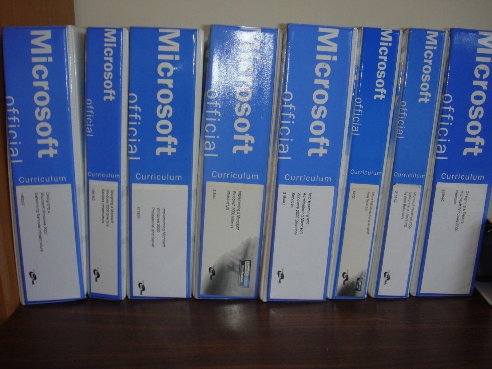 Microsoft Certified Software Engineer official curriculum textbook set MCSE full